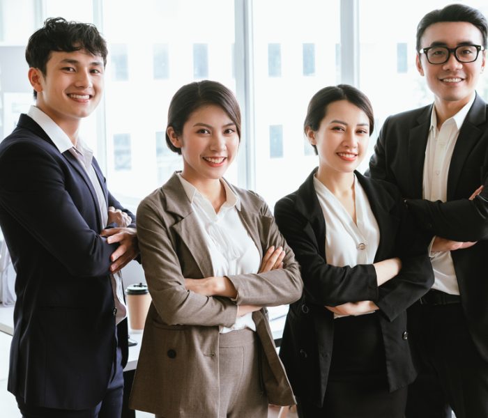 Group,Portrait,Of,Asian,Business,People